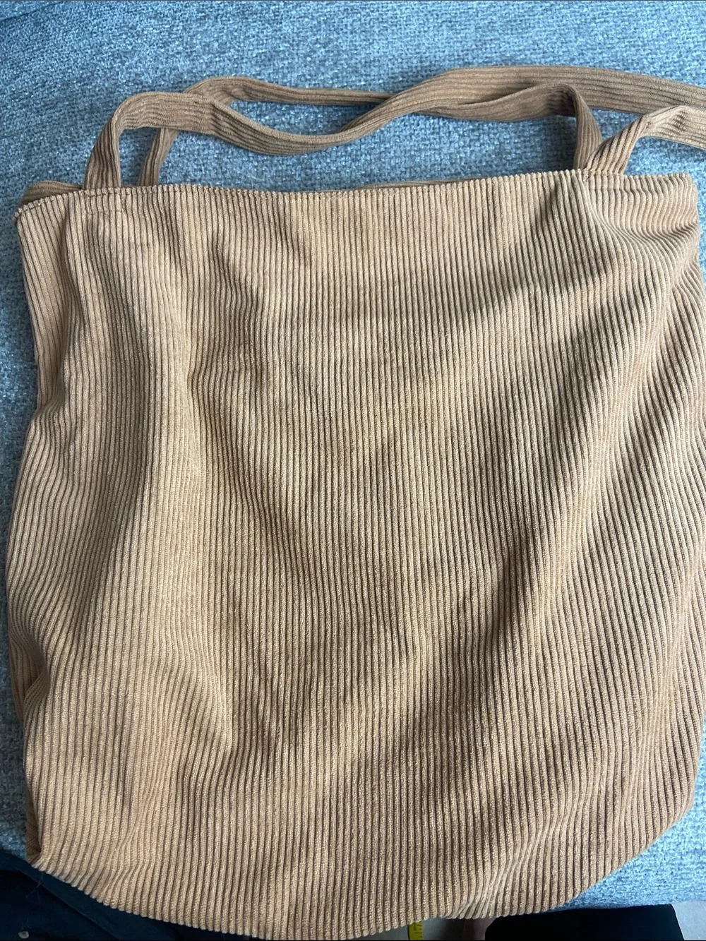 Kalidi Corduroy Tote Bag in Tan